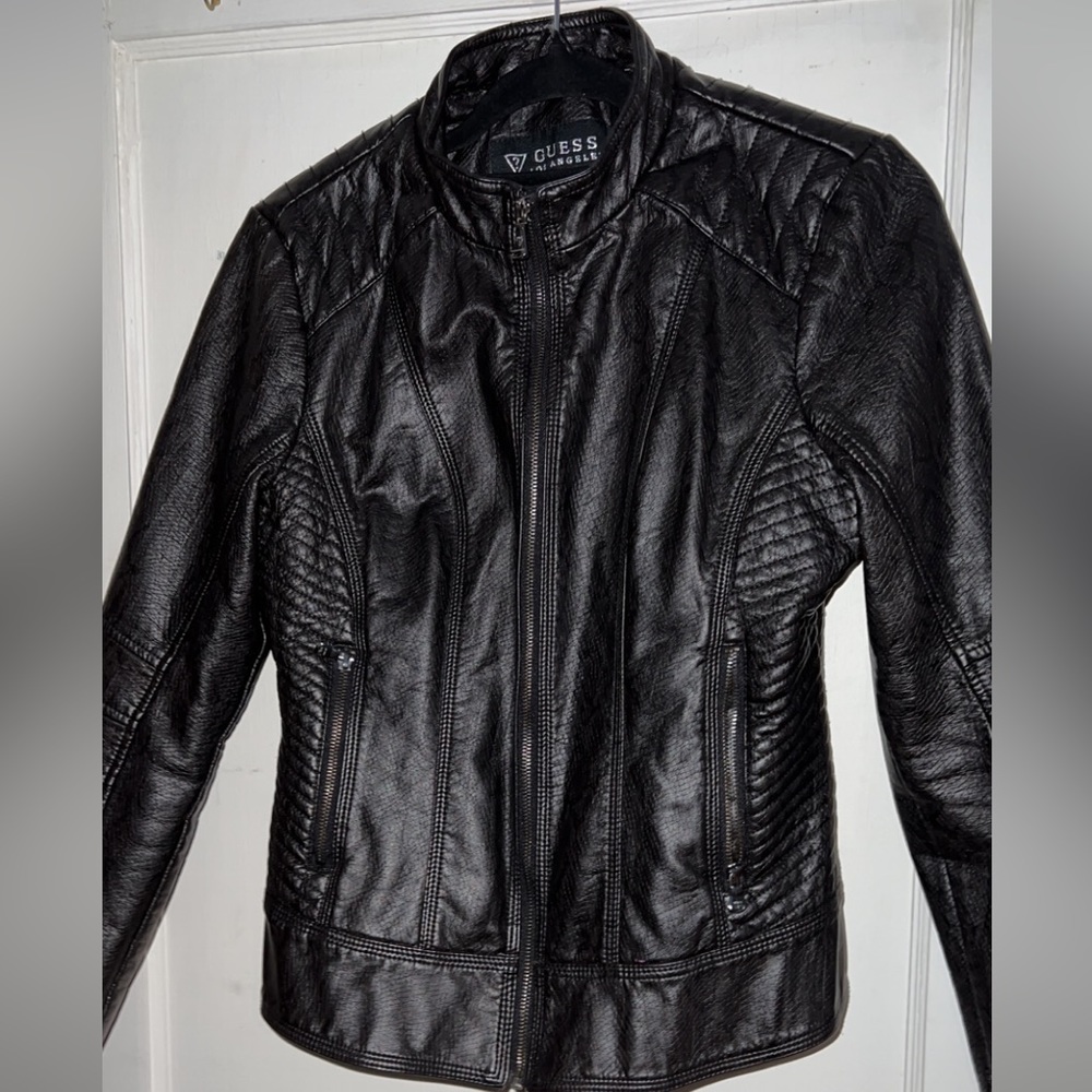 Leather Jacket by Guess